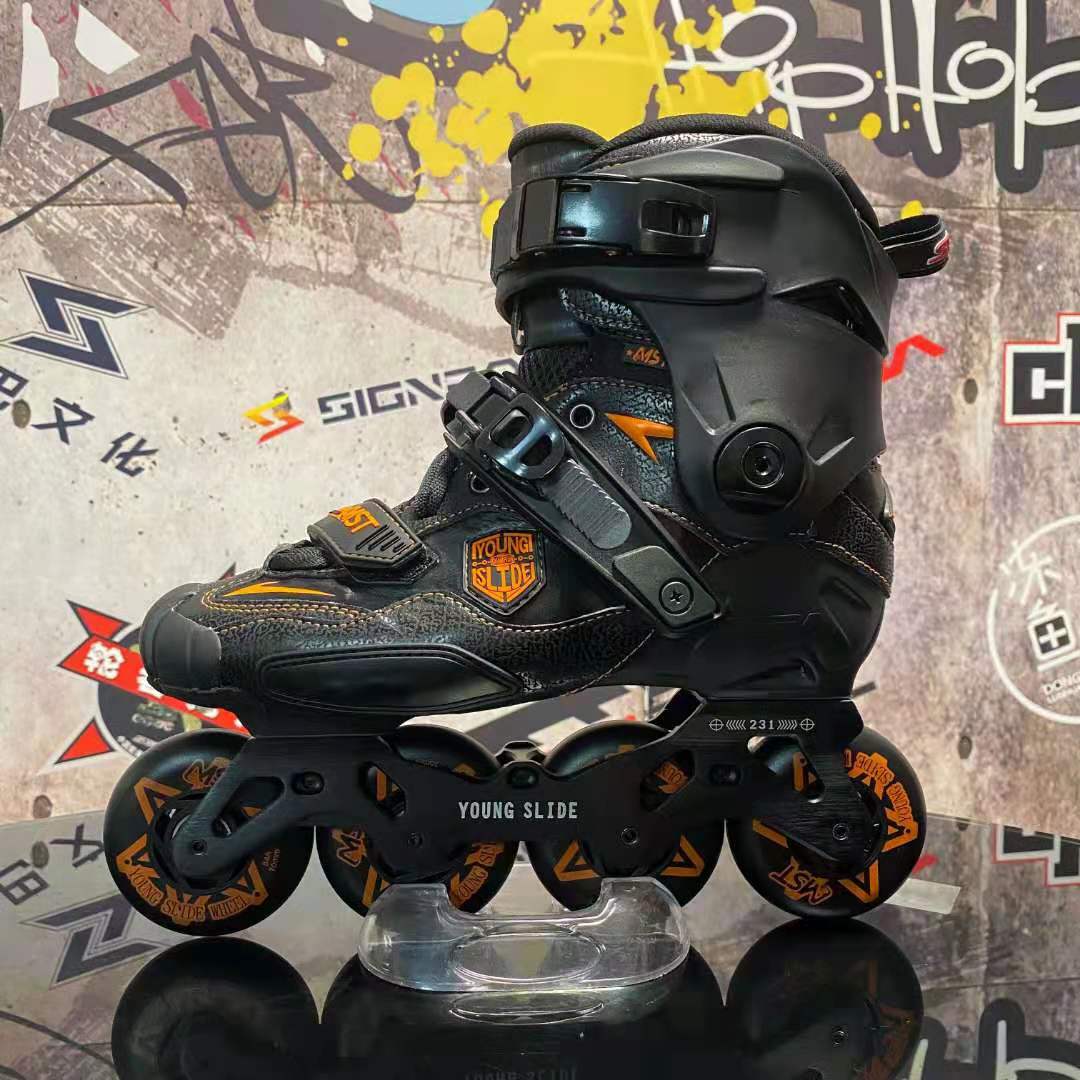 21 black and orange shoes + tool parts